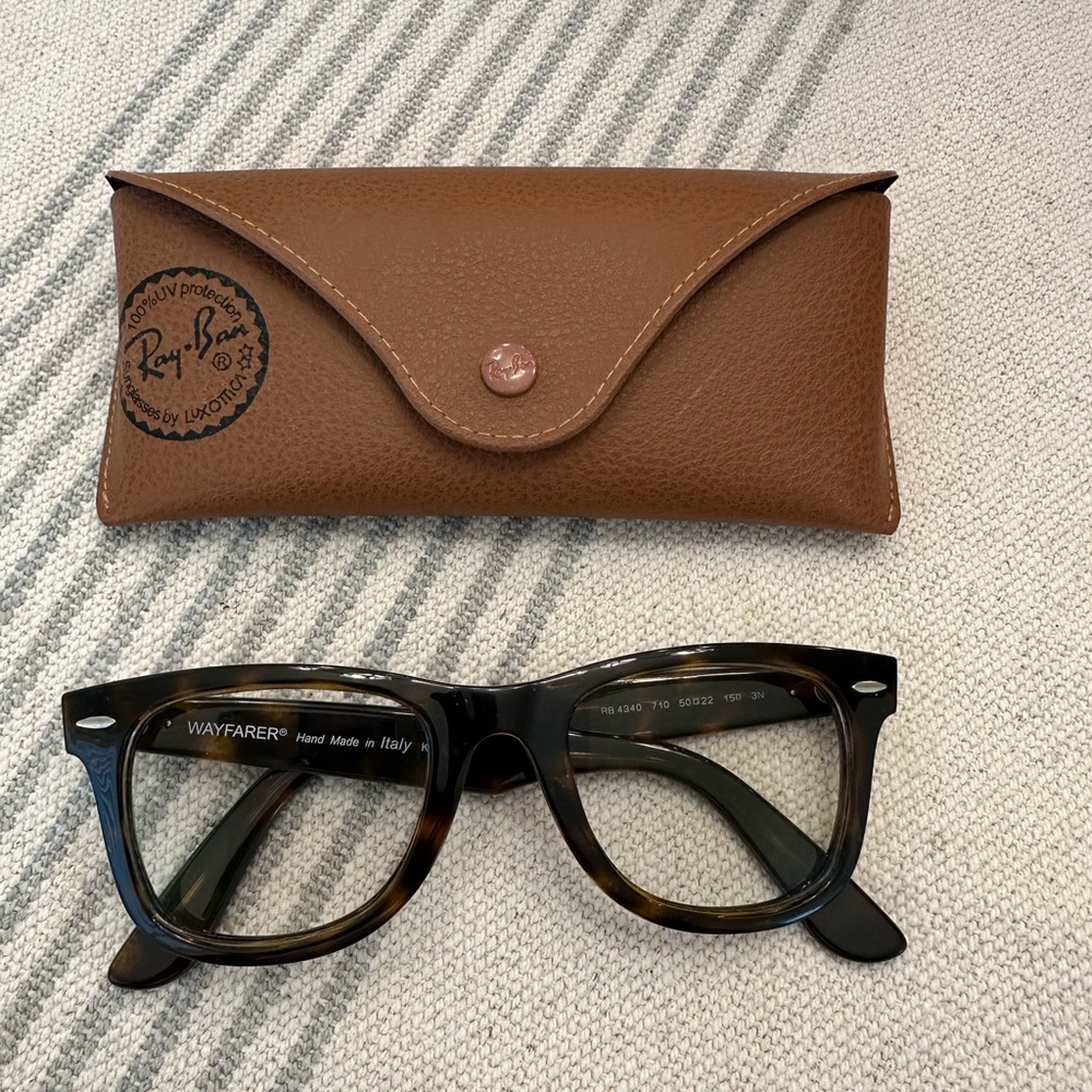 Ray-Ban Wayfarer Frames only with Case